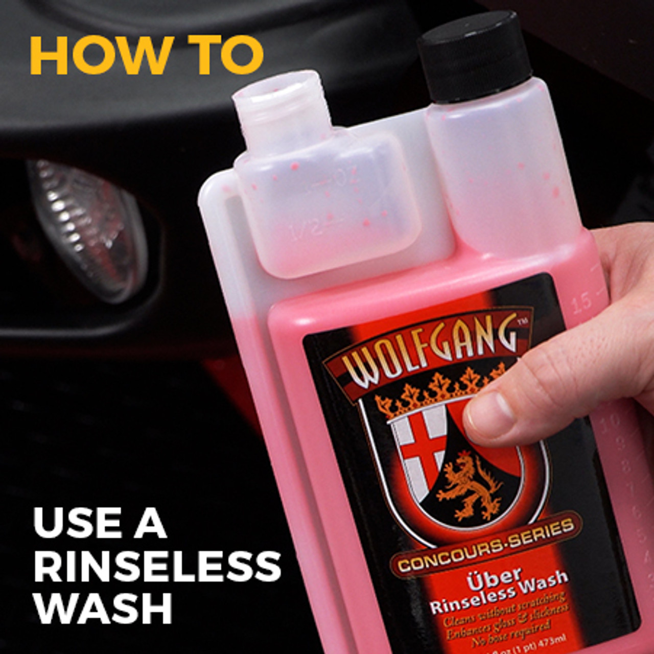 How To Use A Rinseless Wash